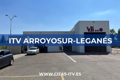 Cita Previa Estación ITV Arroyosur-Leganés (TÜV SÜD)