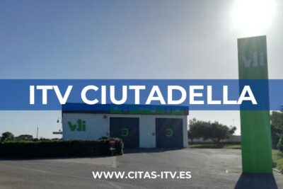 Cita Previa Estación ITV Ciutadella (TÜV Rheinland)
