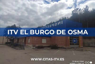 Cita Previa ITV El Burgo de Osma (Red Itevelesa)