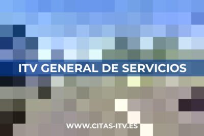 Cita Previa Estación ITV General De Servicios (SGS)