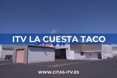 Cita Previa Estación ITV La Cuesta Taco (Applus+)