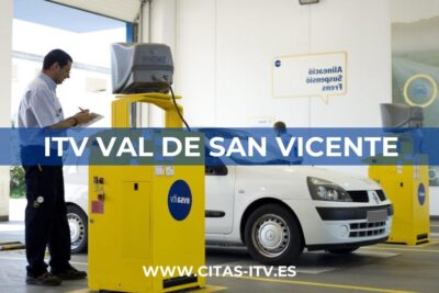Cita Previa Estación ITV Val de San Vicente (Red Itevelesa)