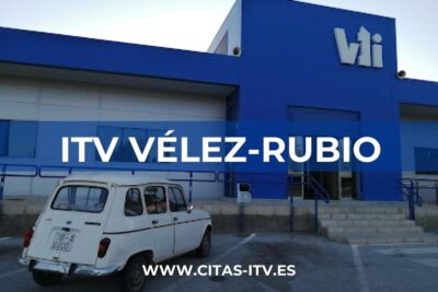 Cita Previa ITV Vélez-Rubio (VEIASA)
